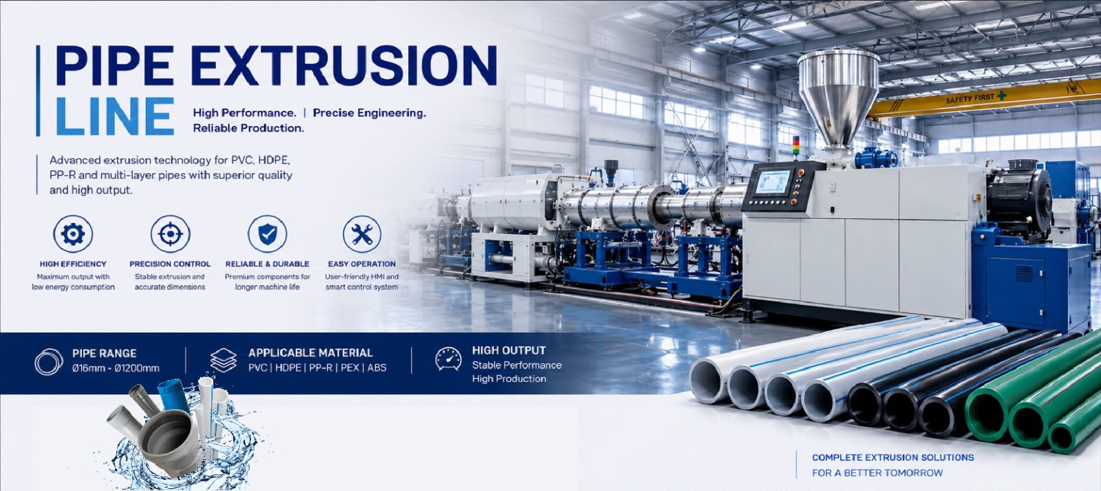 Pipe Extrusion Line